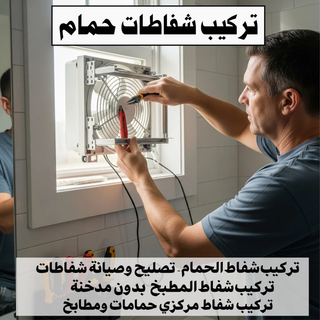 تركيب شفاطات حمامات