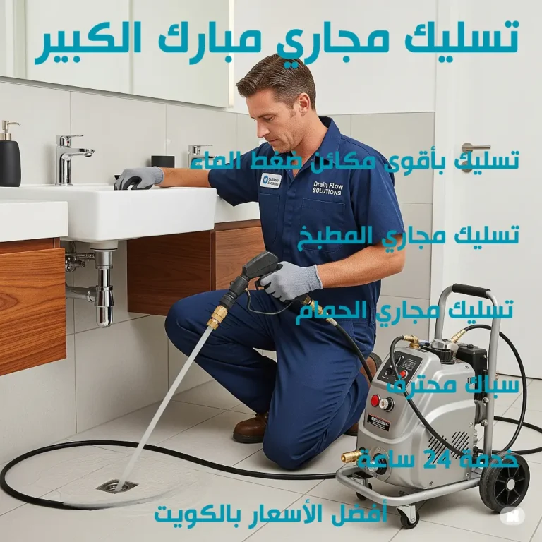 تسليك مجاري مبارك الكبير
