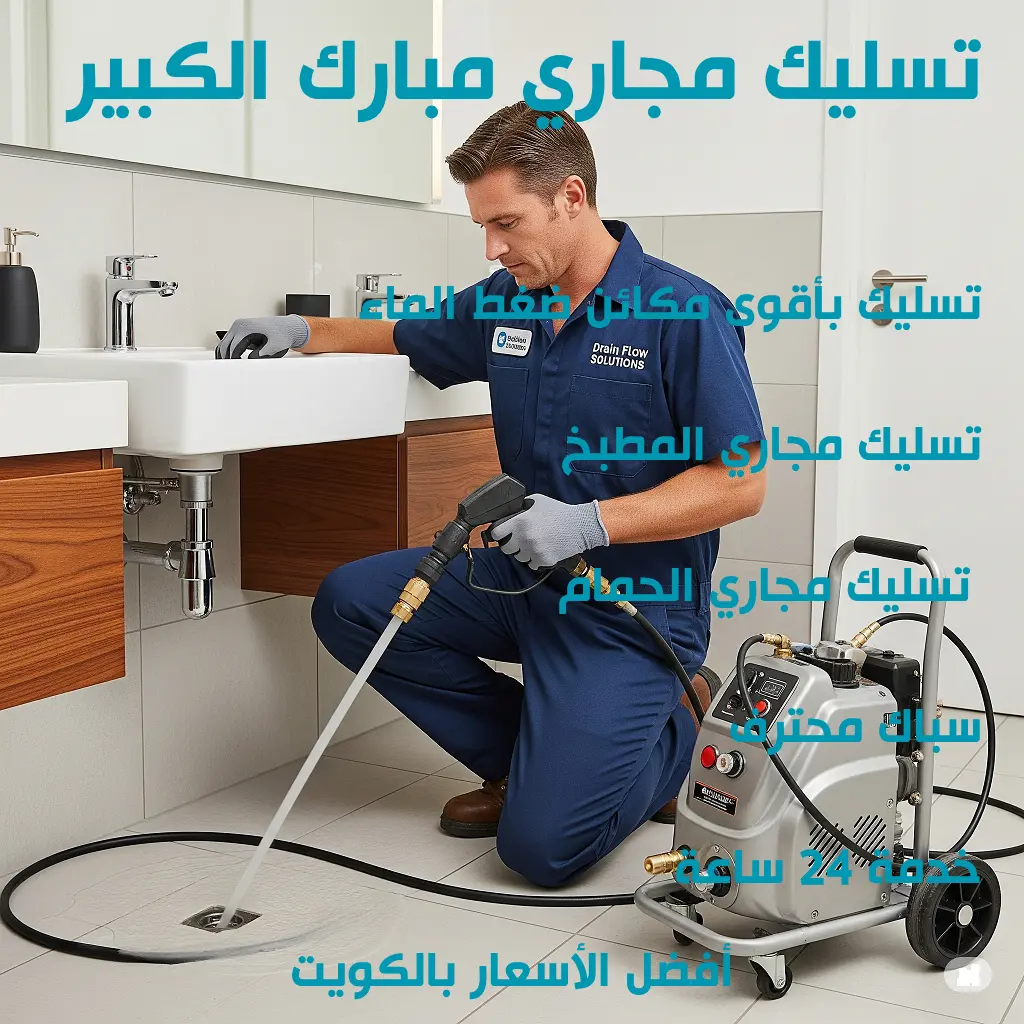 تسليك مجاري مبارك الكبير