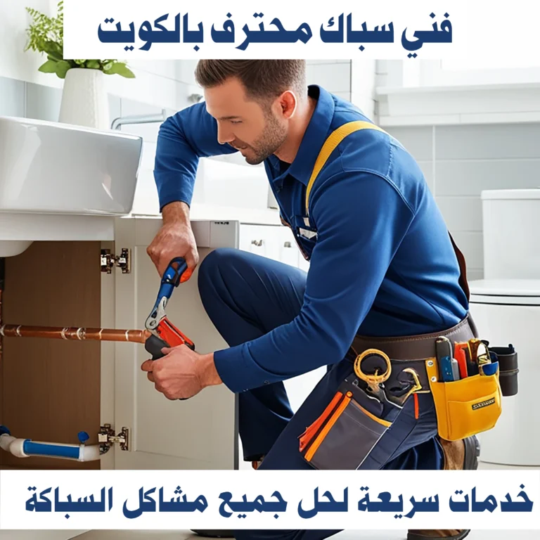 فني سباكة محترف بالكويت